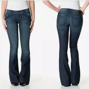 DYLAN GEORGE fit and flare jeans